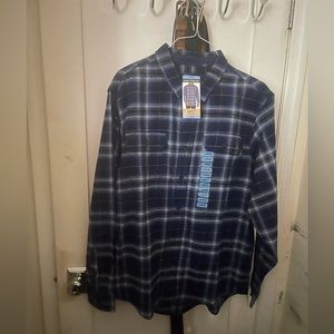 New Woolrich Heavyweight Flannel Shirt Size L